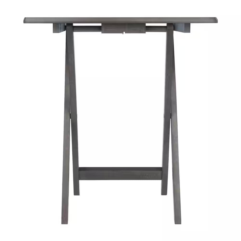 Dorian 23.62 in. Oyster Gray 5-Piece Snack Table