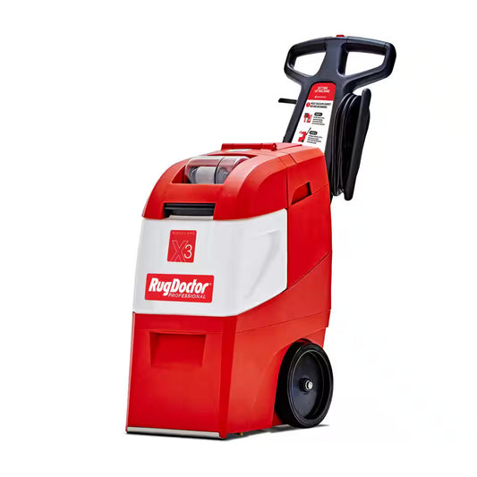 Mighty Pro X3 Commercial Upright Carpet Cleaner with Large Red Pro Pack