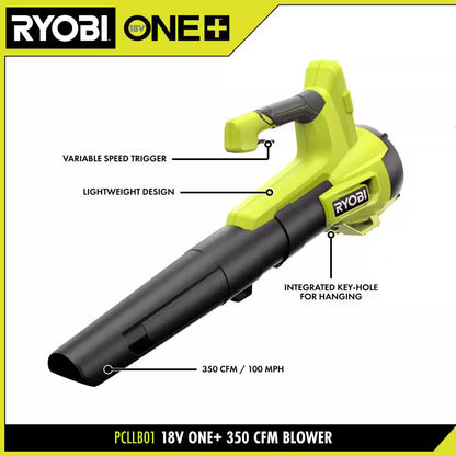 RYOBI ONE+ 18V Trimmer/Edger & Blower Kit