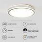 Altitude 15 in. LED modern flush mount light 5 CCT