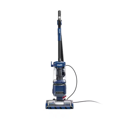 Shark Performance Duoclean Powerfins Lift-Away Bagless Corded HEPA Upright Vacuum Cleaner for All Floors and Carpet in Blue