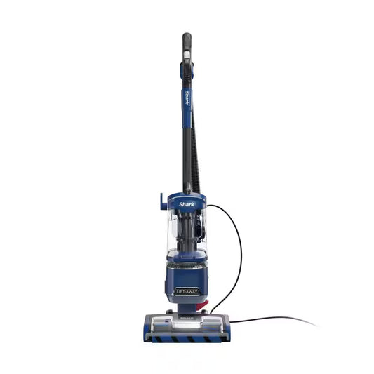 Shark Performance Duoclean Powerfins Lift-Away Bagless Corded HEPA Upright Vacuum Cleaner for All Floors and Carpet in Blue