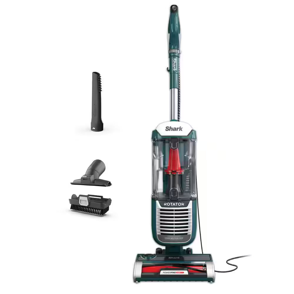 Shark Rotator Swivel Pro Bagless Corded HEPA Upright Vacuum for Multisurfaces in Green