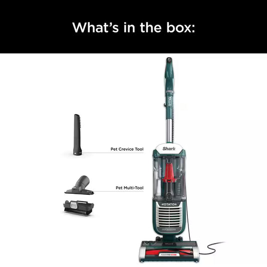 Shark Rotator Swivel Pro Bagless Corded HEPA Upright Vacuum for Multisurfaces in Green