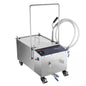 Mobile Fryer Filter 38L ( 33 qt )Oil Tank Capacity Oil Filtration System with 10 L/min Oil Filtration Speed