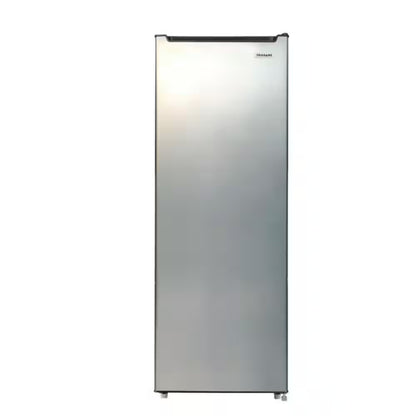 21.26 in. 6.5 cu. ft. Upright Freezer, Silver