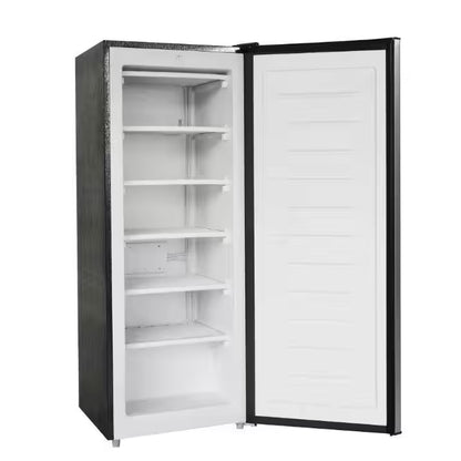 21.26 in. 6.5 cu. ft. Upright Freezer, Silver