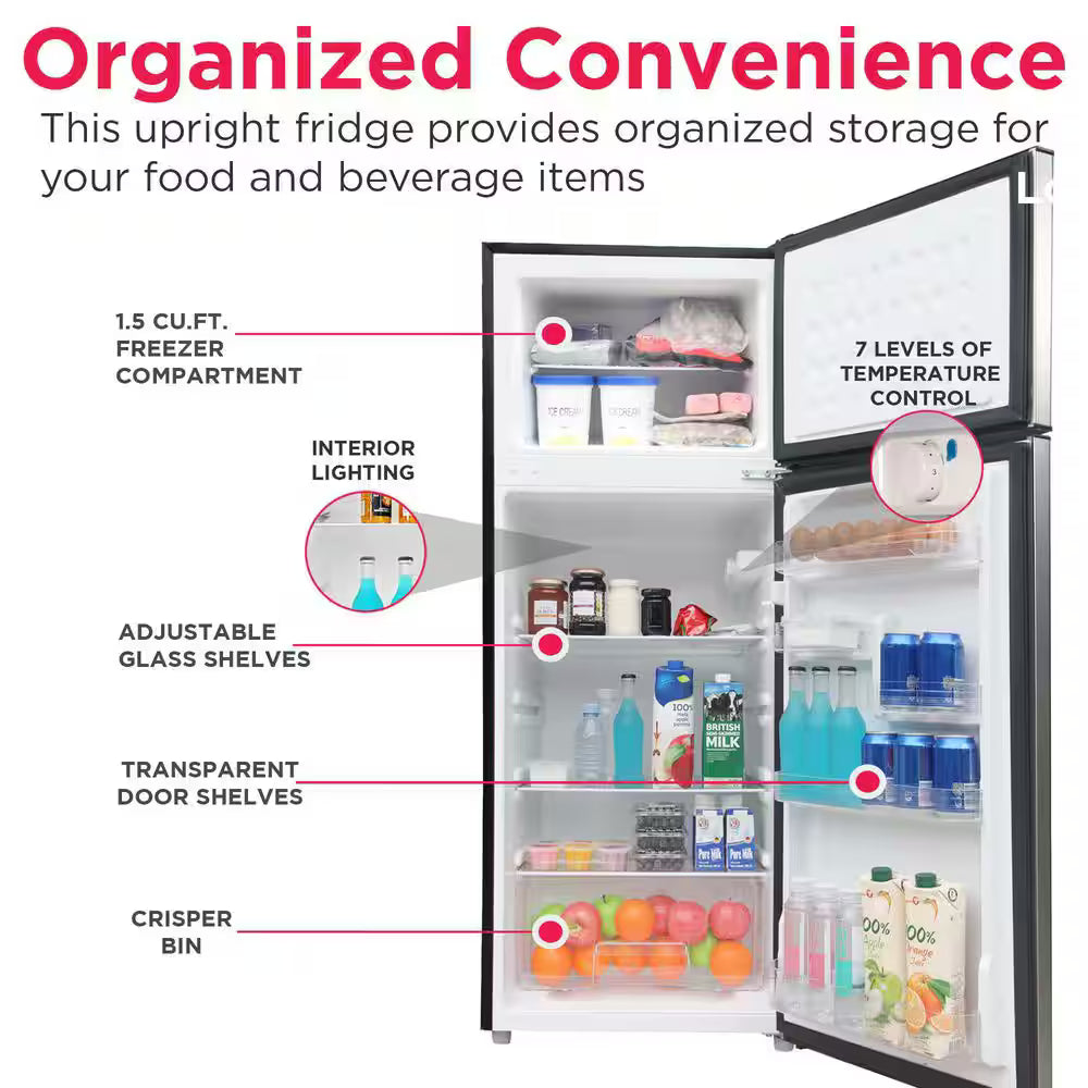 Frigidaire 7.5 cu. ft. Mini Fridge w/ Freezer