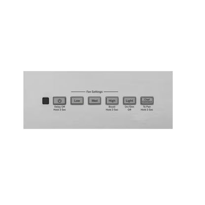GE Profile 30 in. Wall Mount Range Hood with LED Light in Stainless Steel