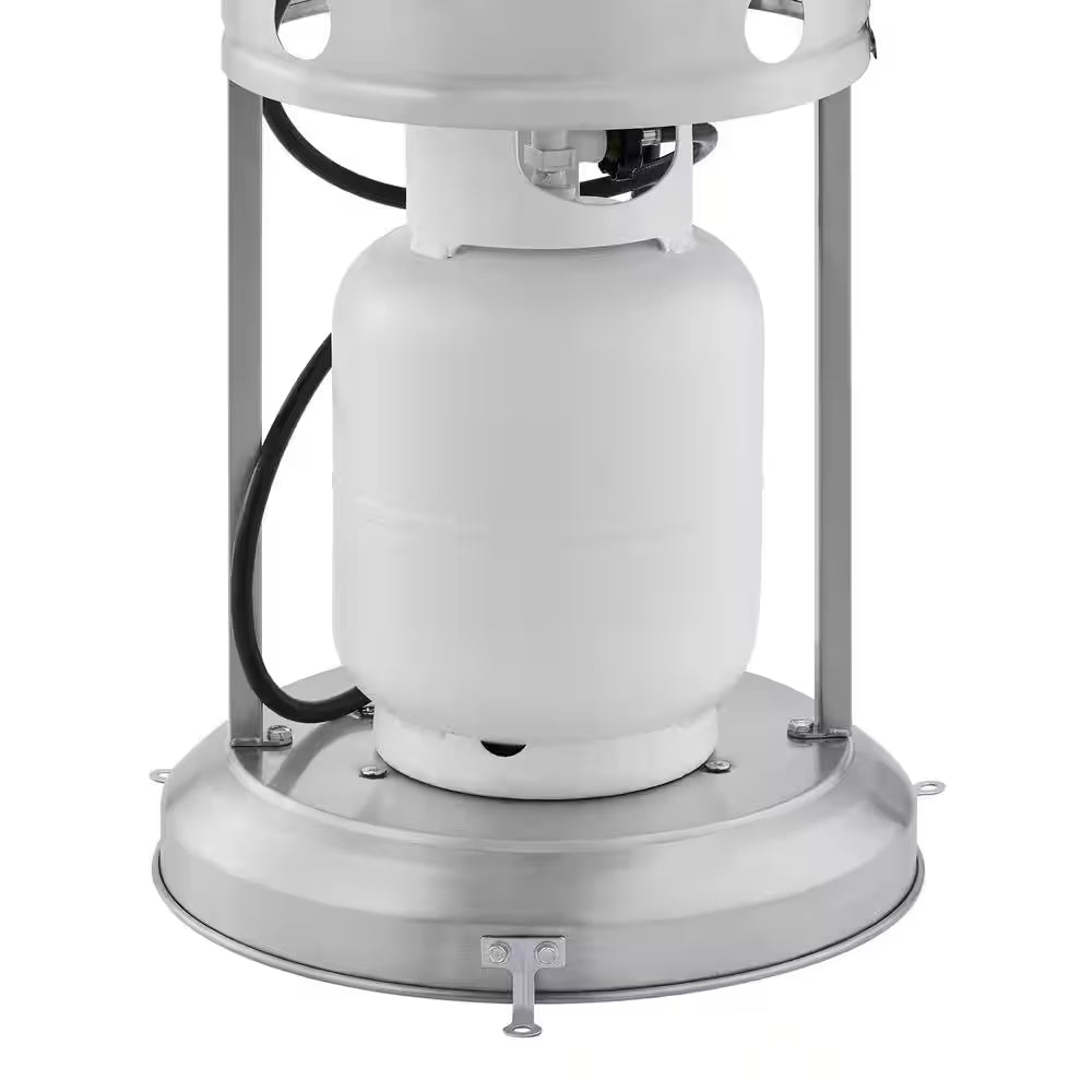 Hampton Bay 48k BTU Stainless Patio Heater