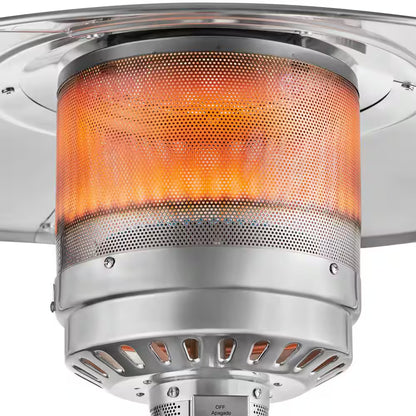 Hampton Bay 48k BTU Stainless Patio Heater