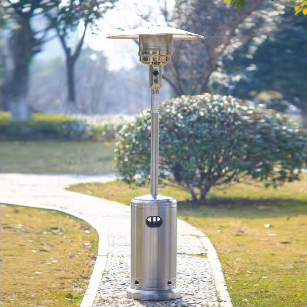 Hampton Bay 48k BTU Stainless Patio Heater