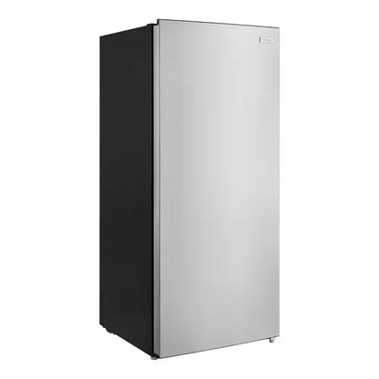 Vissani 7.1 cu. ft. Manual Defrost Convertible Upright Freezer in Stainless Steel Look