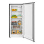 Vissani 7.1 cu. ft. Manual Defrost Convertible Upright Freezer in Stainless Steel Look