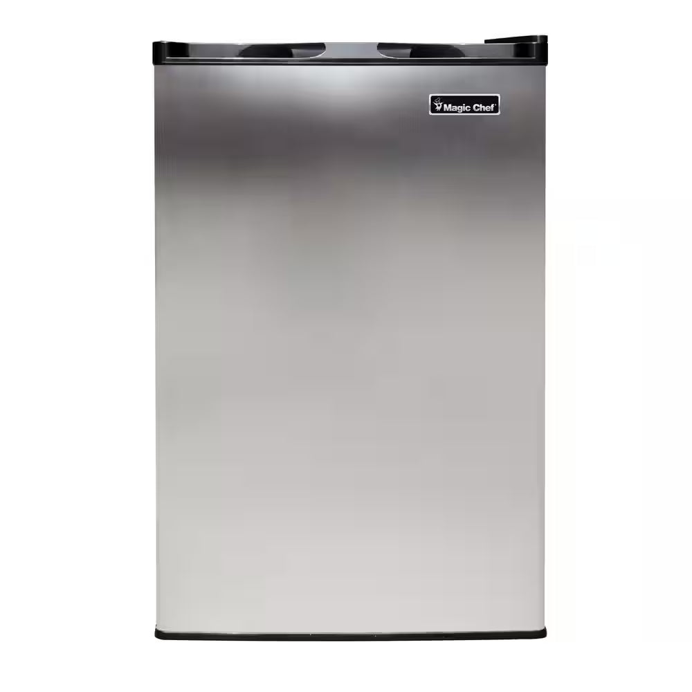 3.0 cu. ft. Manual Defrost Upright Freezer in Stainless Steel