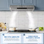 42 in. 900 CFM Under-Cabinet Range Hood, SS