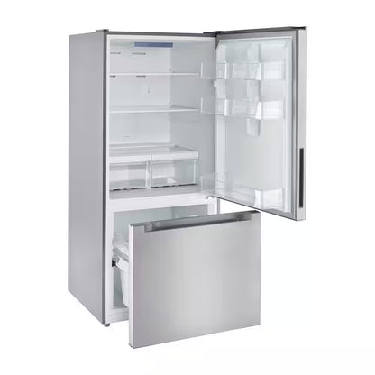 Vissani 18.7 cu. ft. Bottom Freezer Refrigerator in Stainless Steel