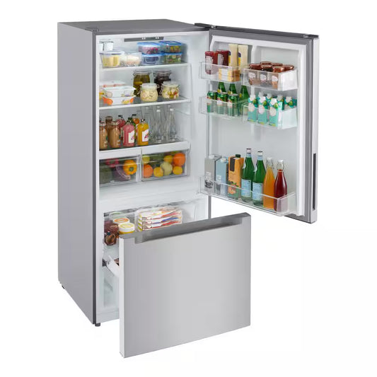 Vissani 18.7 cu. ft. Bottom Freezer Refrigerator in Stainless Steel