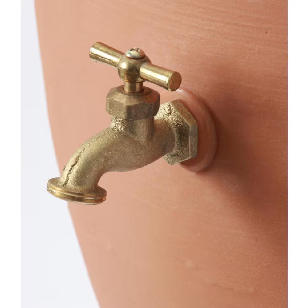 Cascata 65 Gal. Rain Barrel in Terracotta