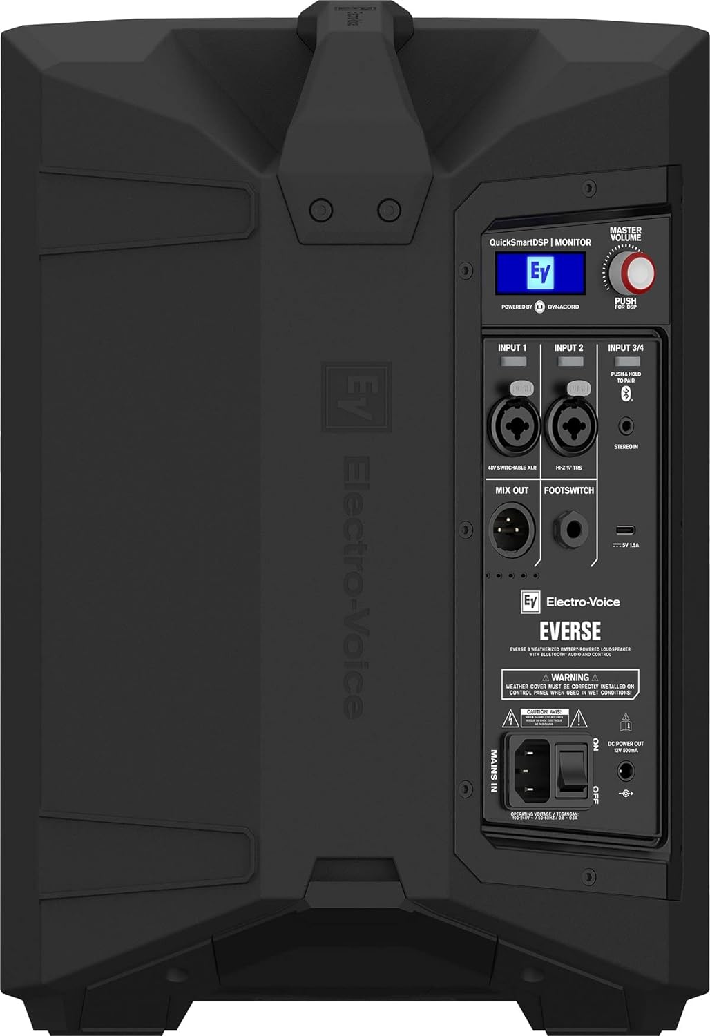 Electro-Voice EVERSE 8 8" 2-Way Battery Powered Loudspeaker with Bluetooth