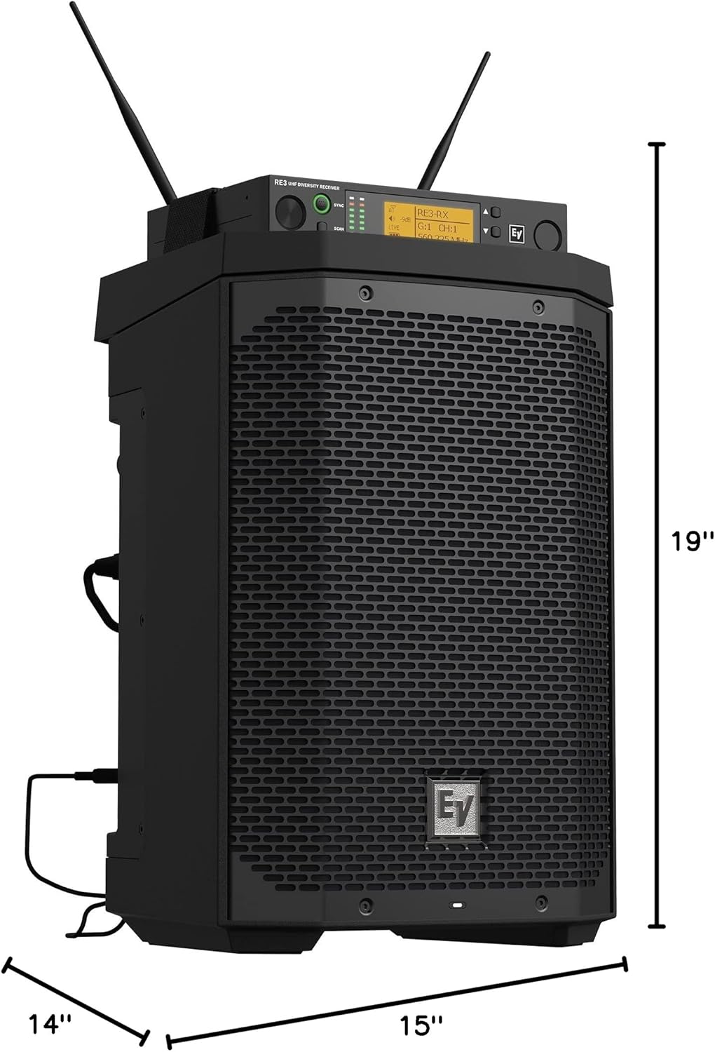 Electro-Voice EVERSE 8 8" 2-Way Battery Powered Loudspeaker with Bluetooth