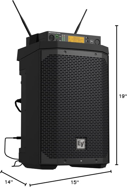 Electro-Voice EVERSE 8 8" 2-Way Battery Powered Loudspeaker with Bluetooth