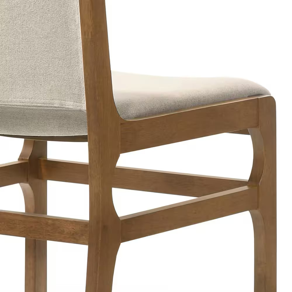 Juan Modern Wheat Upholstered Dining Chair (5)