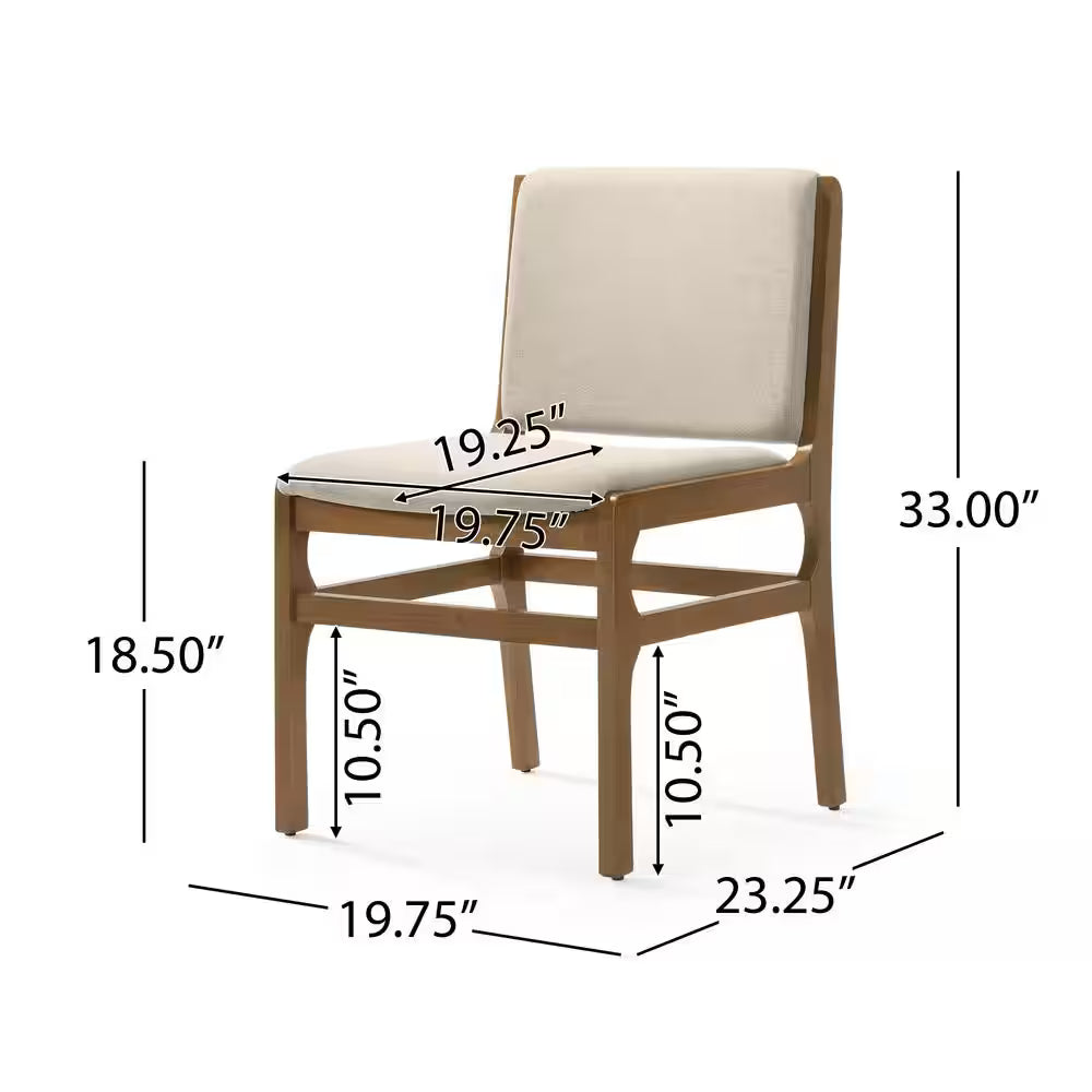 Juan Modern Wheat Upholstered Dining Chair (5)