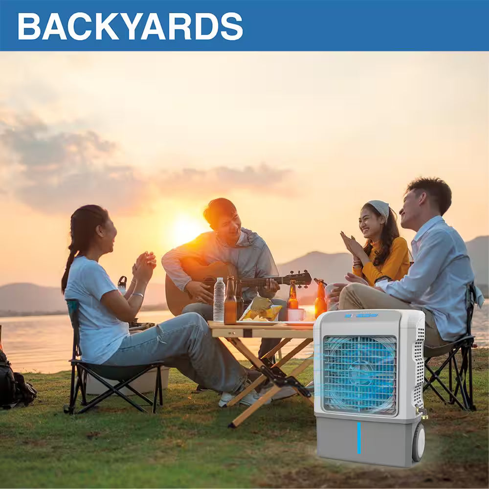 1300 CFM Portable 3-Speed Outdoor Cooler