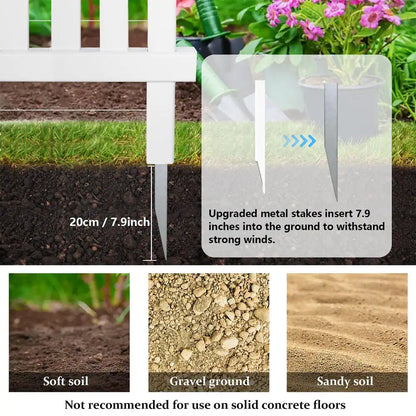 48 in. Outdoor Vinyl Panels Privacy Screen