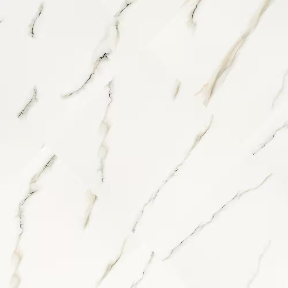 White Calacatta Bianco 24x24 Porcelain Tile( 28 CASES AVAILABLE)