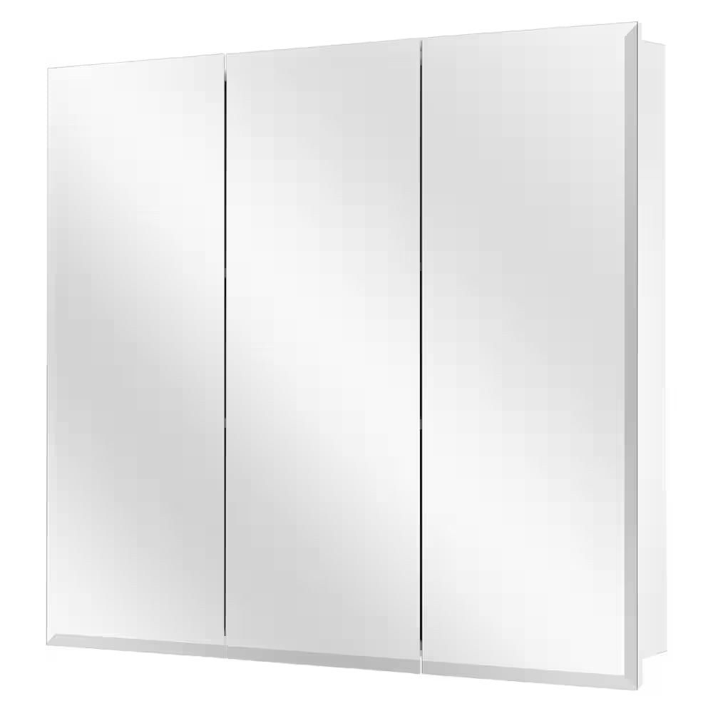 Frameless Tri-View Cabinet 30-3/8x30-3/16 in.