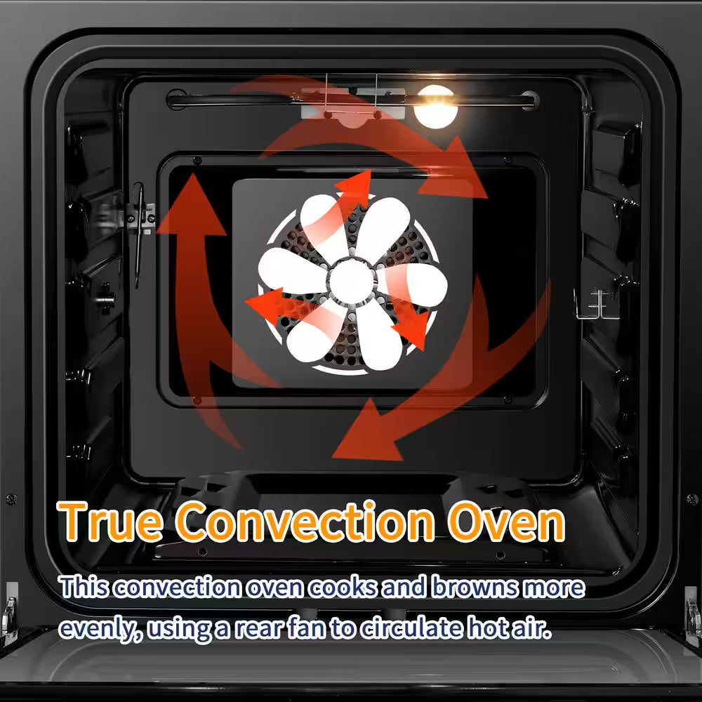 24 in. Electric Range with Convection & Timer