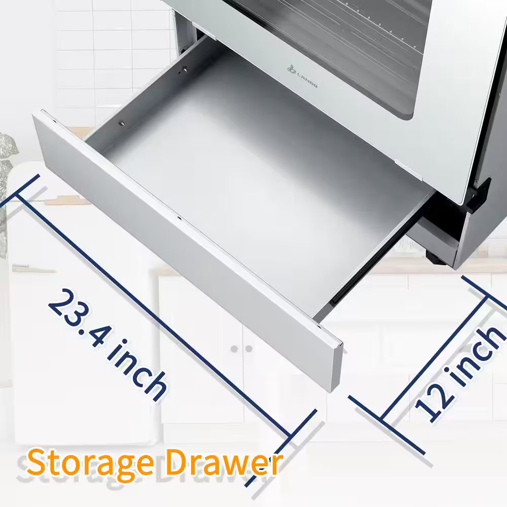 24 in. Electric Range with Convection & Timer
