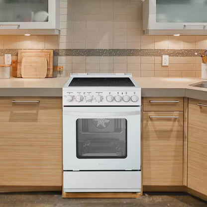 24 in. Electric Range with Convection & Timer