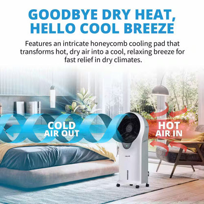 470 CFM Portable Evaporative Cooler & Fan