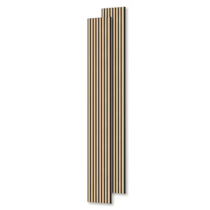 White Oak Acoustic Wall Paneling 2-Pack
