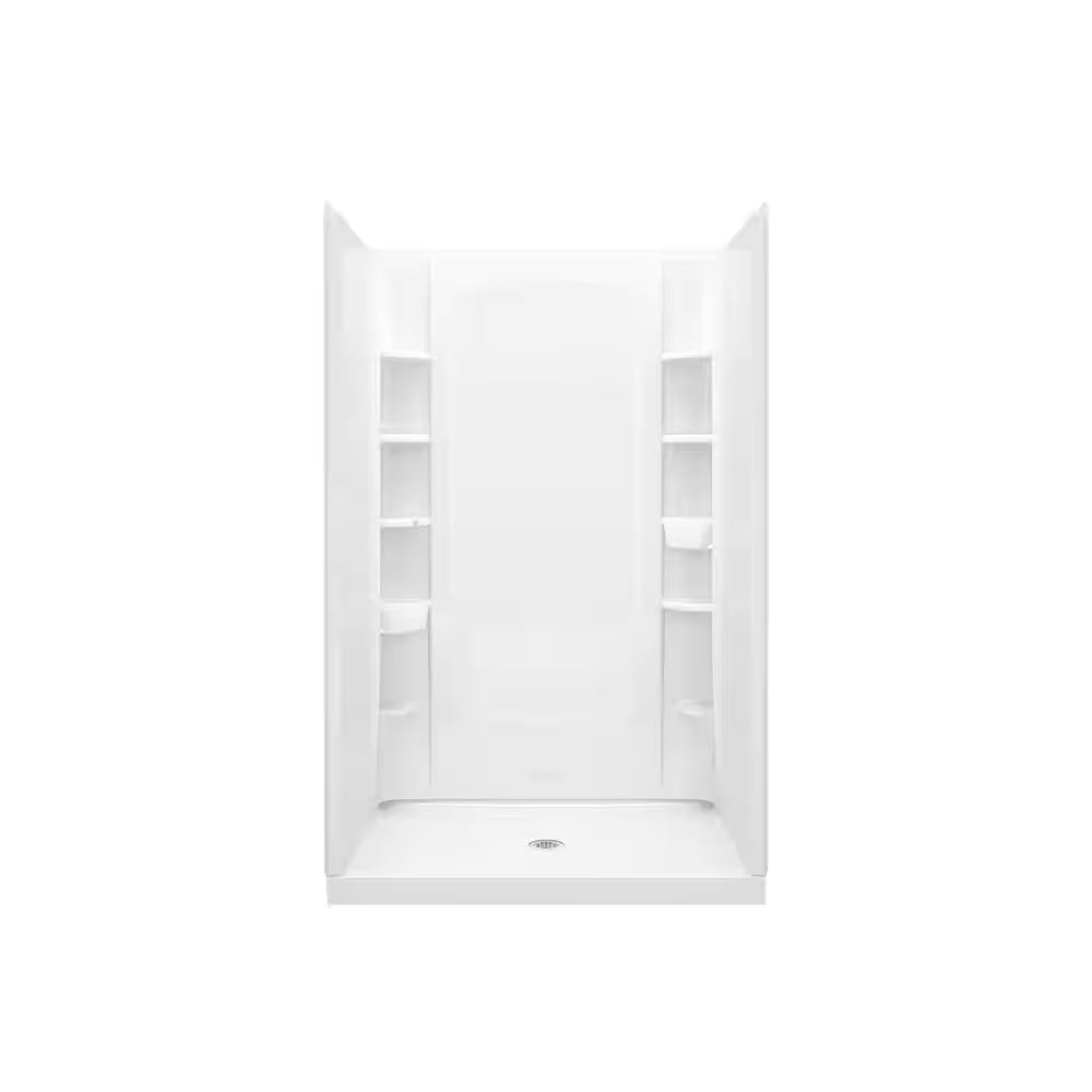 STORE+ 48x34 in. Single-Threshold Shower Base