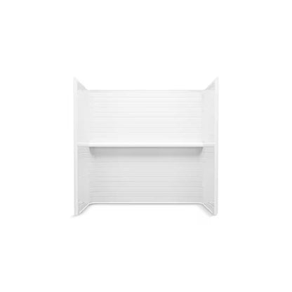 Traverse 60 in. L x 30 in. W x 60 in. H Right-Hand Drain Rectangular Tub/ Shower Combo Unit in White