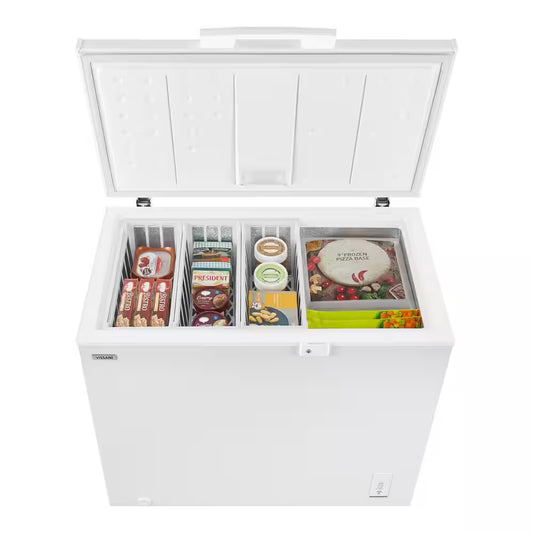 Vissani 8.8 cu. ft. Chest Freezer LED Light