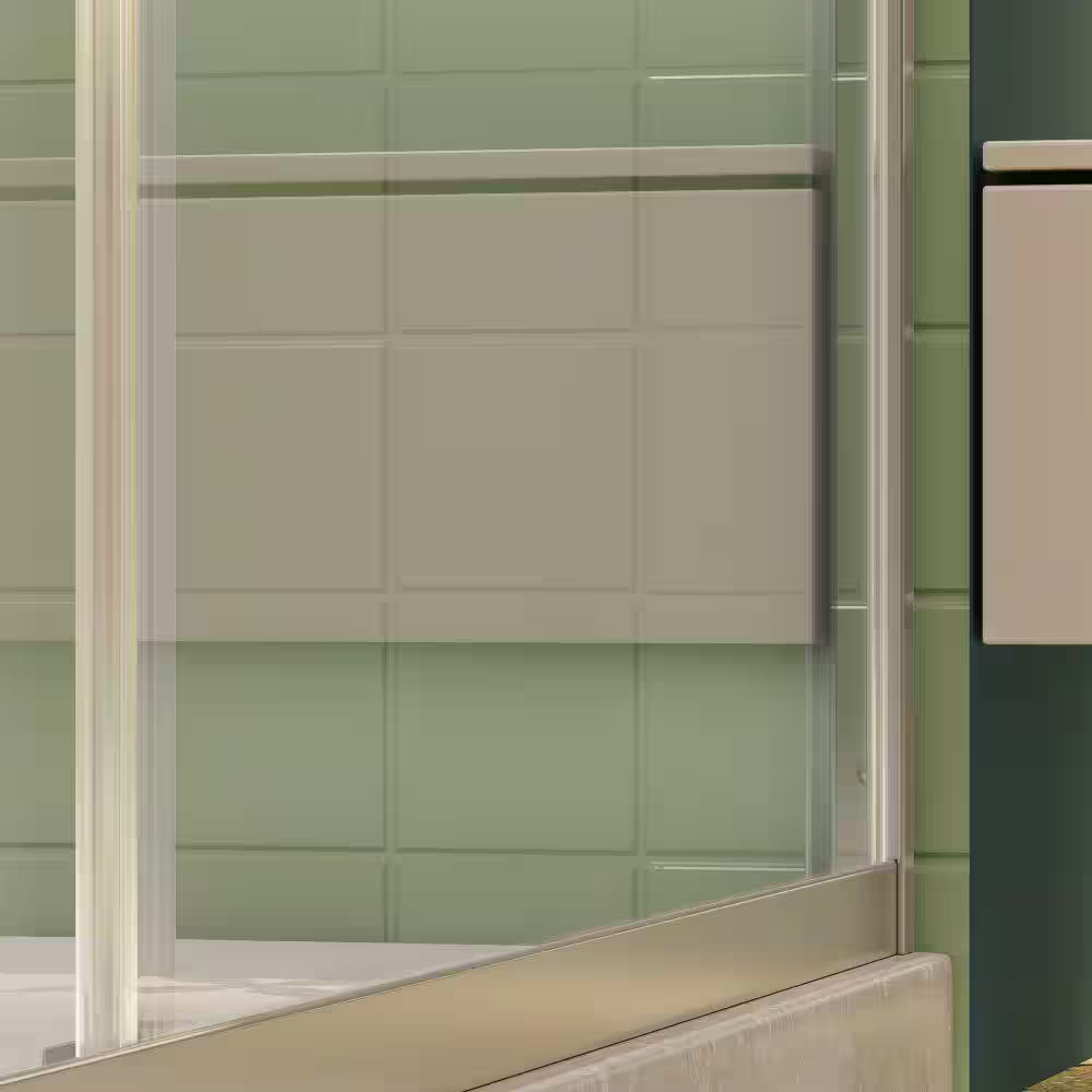 Moray 60W x 70H Double Sliding Shower Door