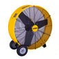 DEWALT 30 in. Yellow 3 Speed Drum Fan
